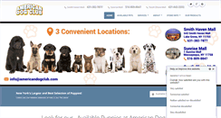 Desktop Screenshot of americandogclub.com